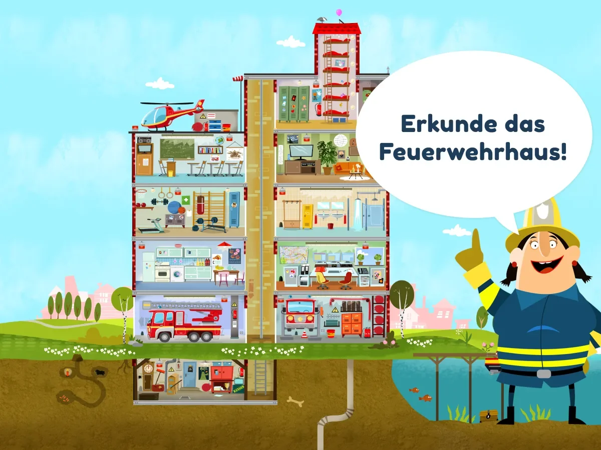 Kleine Feuerwehr – Einblick in die App 2