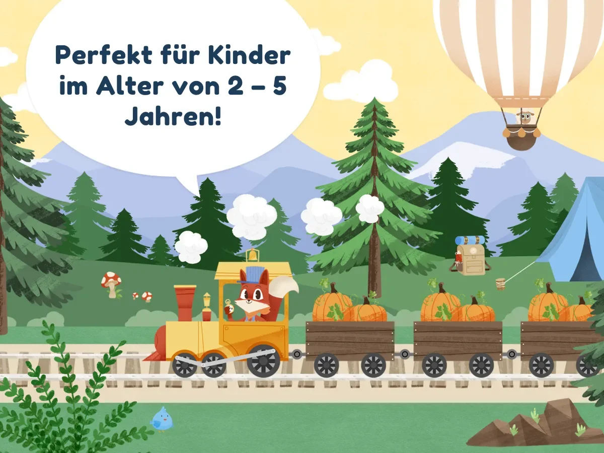 Kleiner Fuchs Eisenbahn – Einblick in die App 3