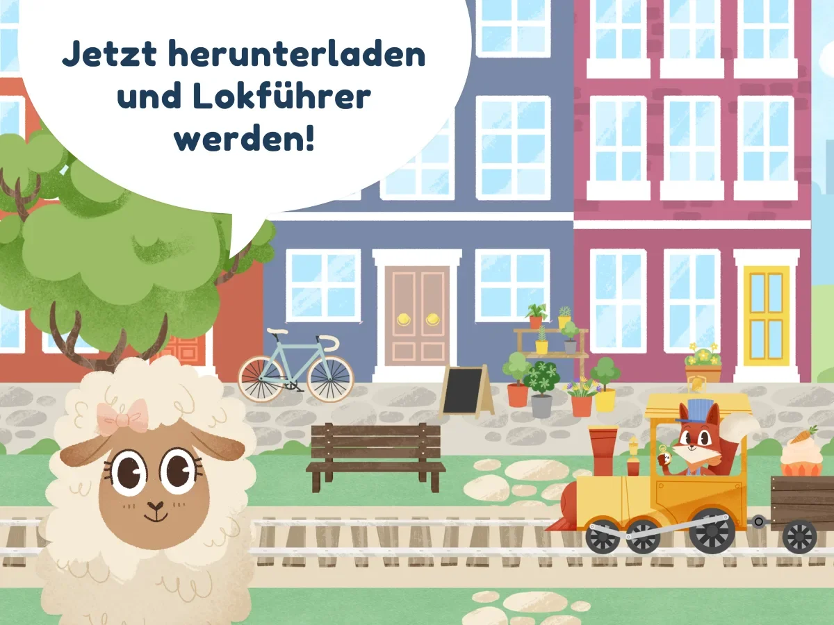 Kleiner Fuchs Eisenbahn – Einblick in die App 5
