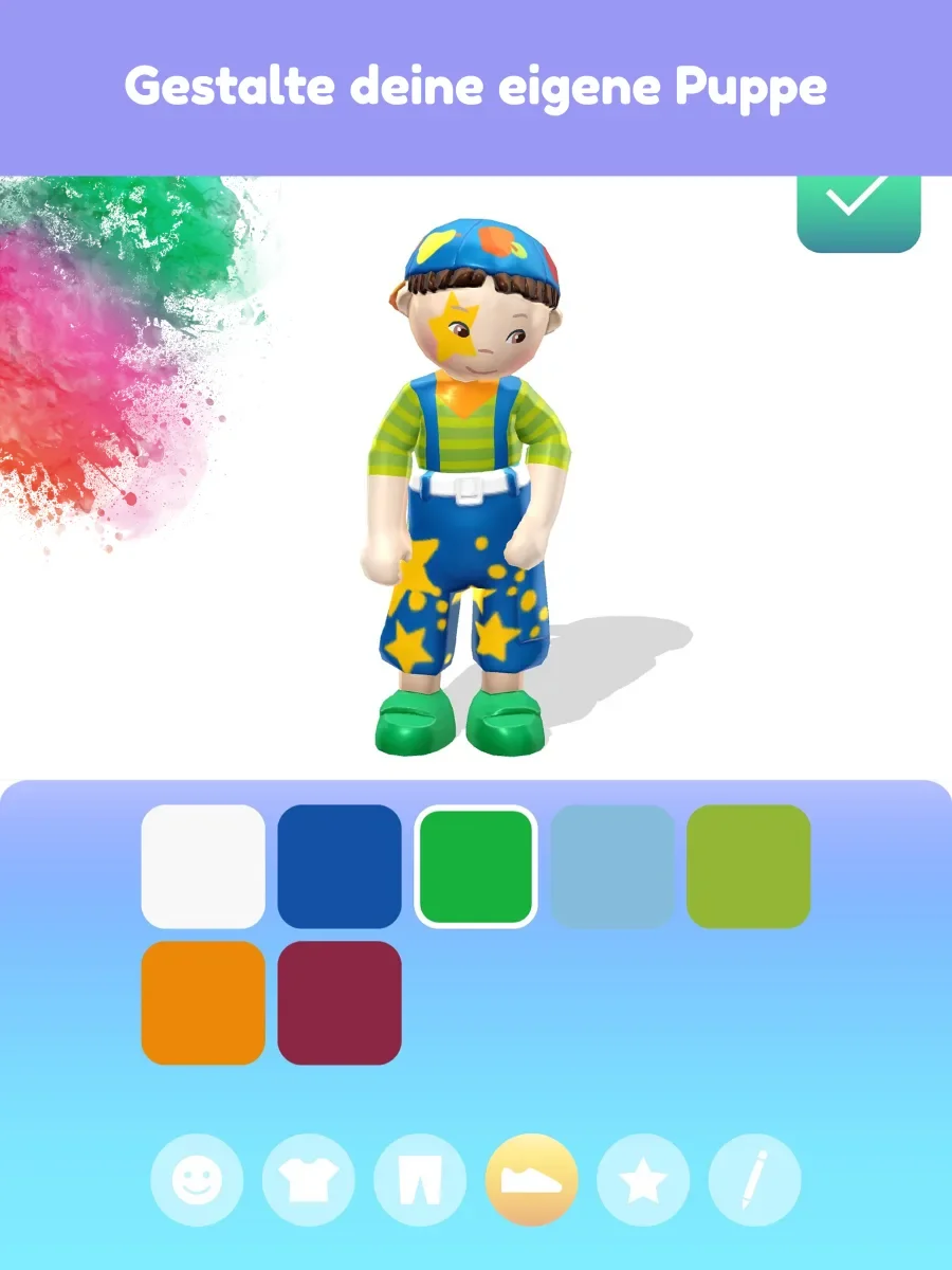 Little Friends Dance Studio AR – Einblick in die App 1