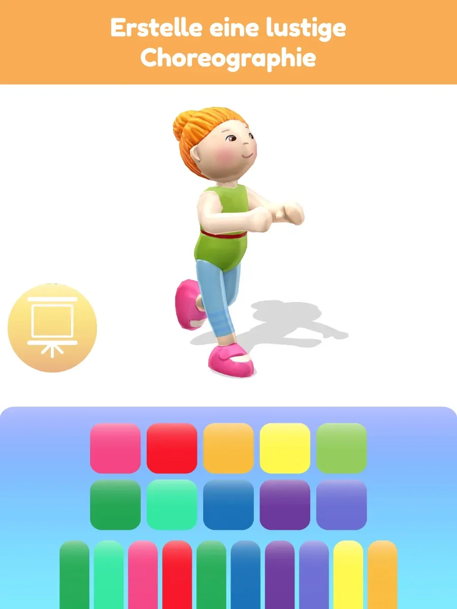 Little Friends Dance Studio AR – Einblick in die App 2