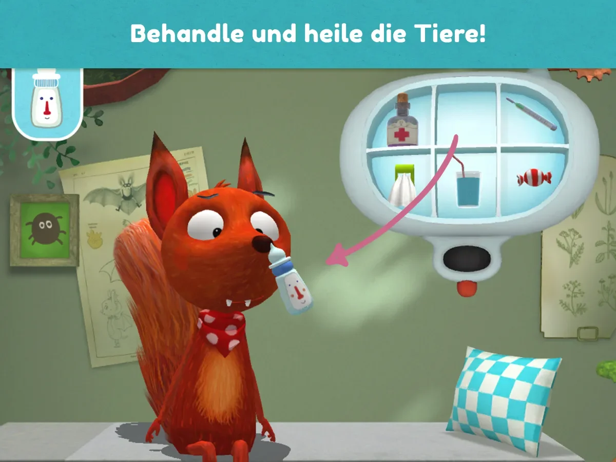 Kleiner Fuchs Tierarzt – Einblick in die App 2