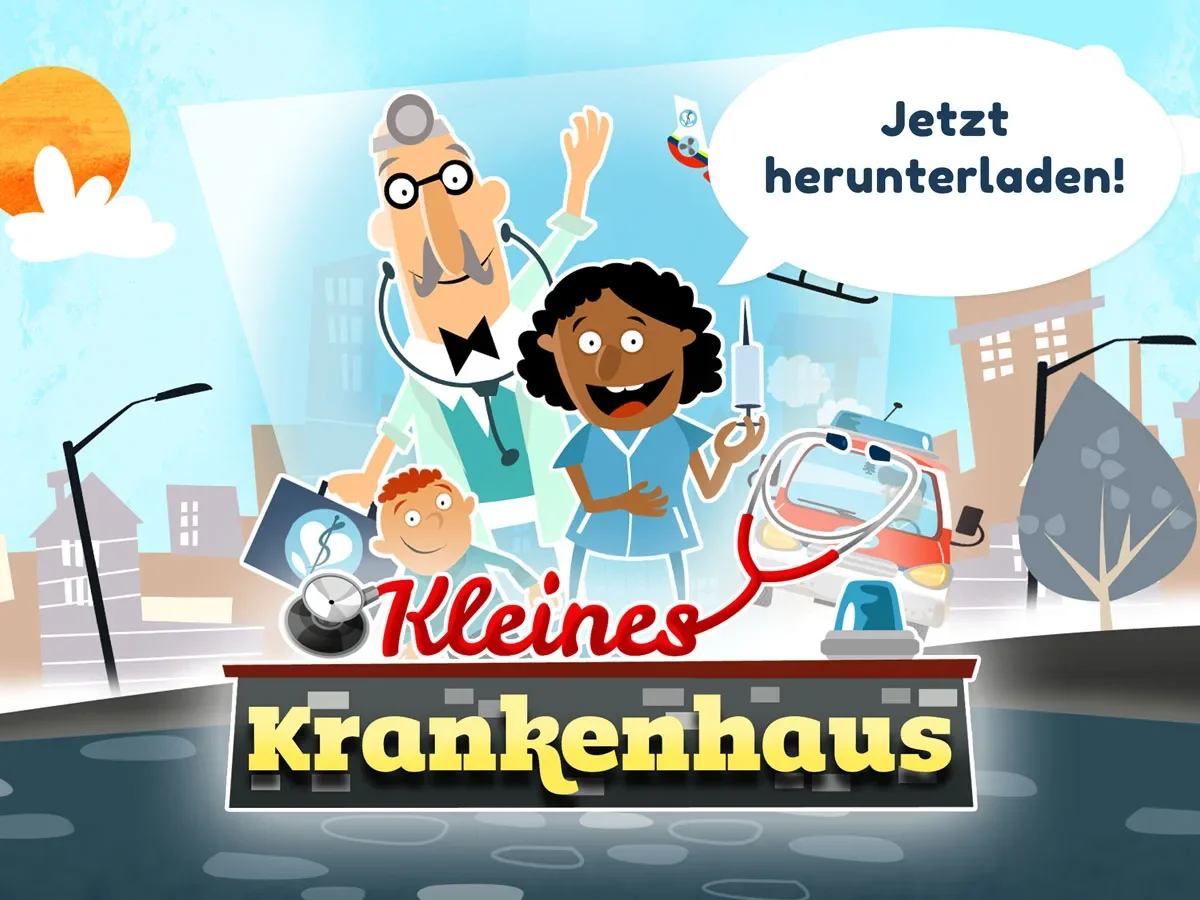 Kleines Krankenhaus Kinder App – Treffe Ärzte, Krankenschwestern und Patienten