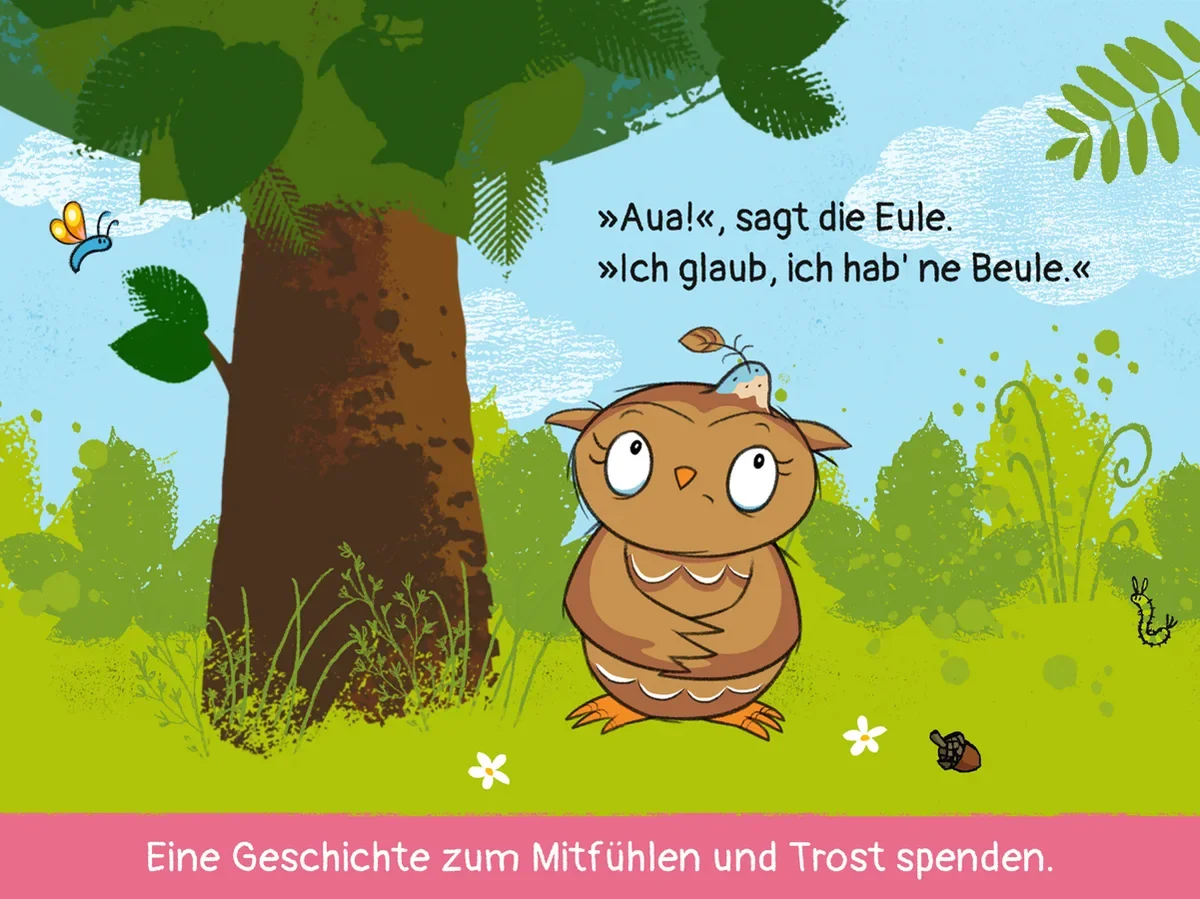 Die Eule mit der Beule Kinder-App