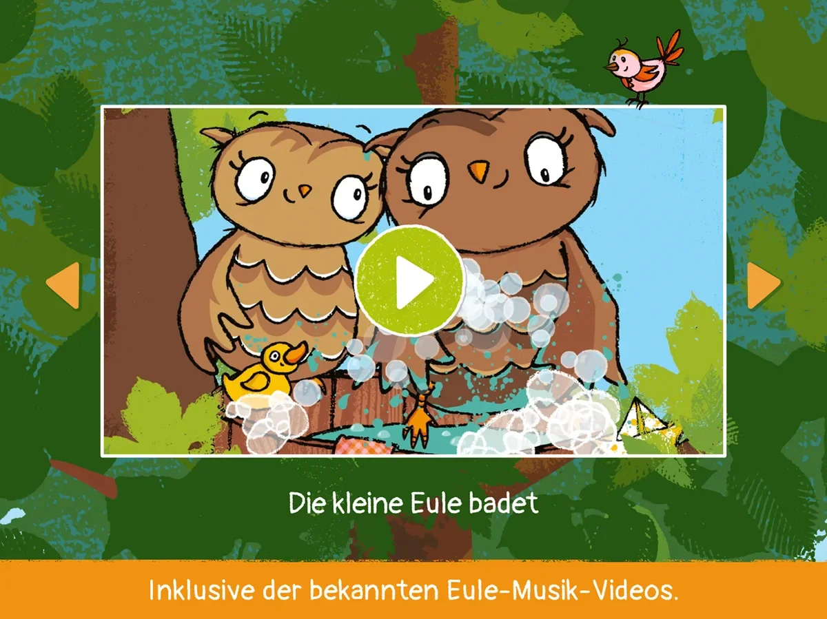 Kleine Eule App mit den beliebten Eule Musik Videos