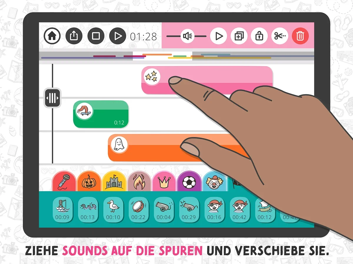 Audio Adventure – Kreativapp für Kinder