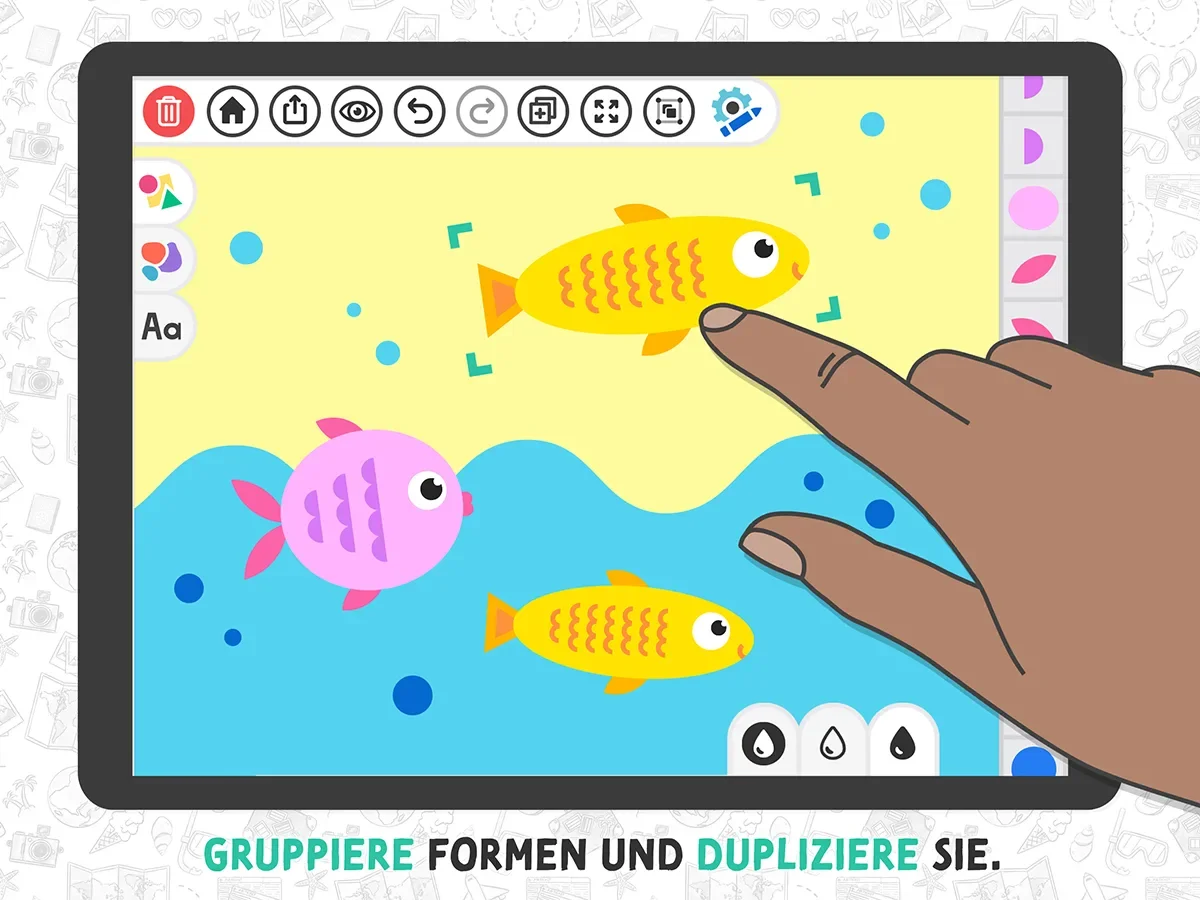 Art Adventure – Kreativapp für Kinder