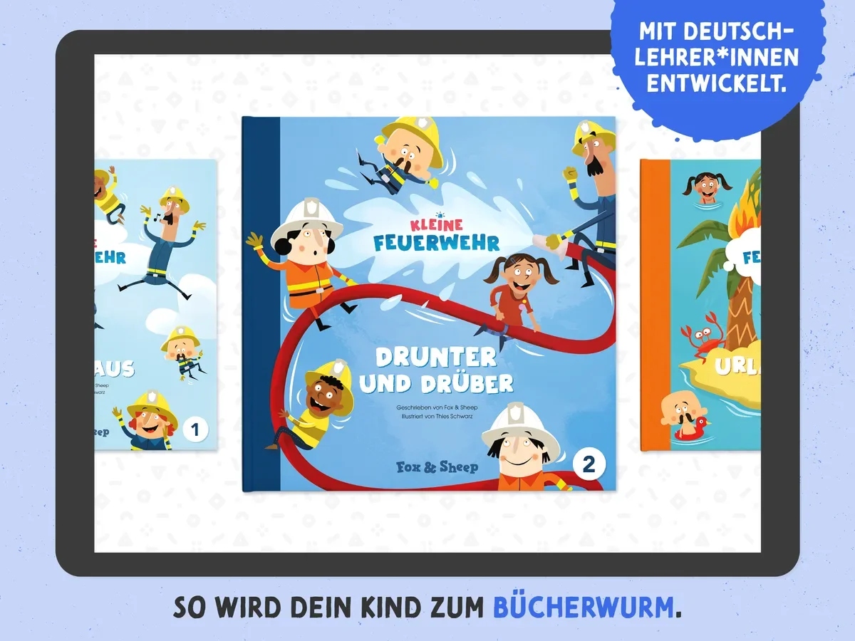Kleiner Buchclub Lese-Training – Einblick in die App 1