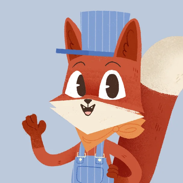 Fuchs aus der Fox-&-Sheep-Welt