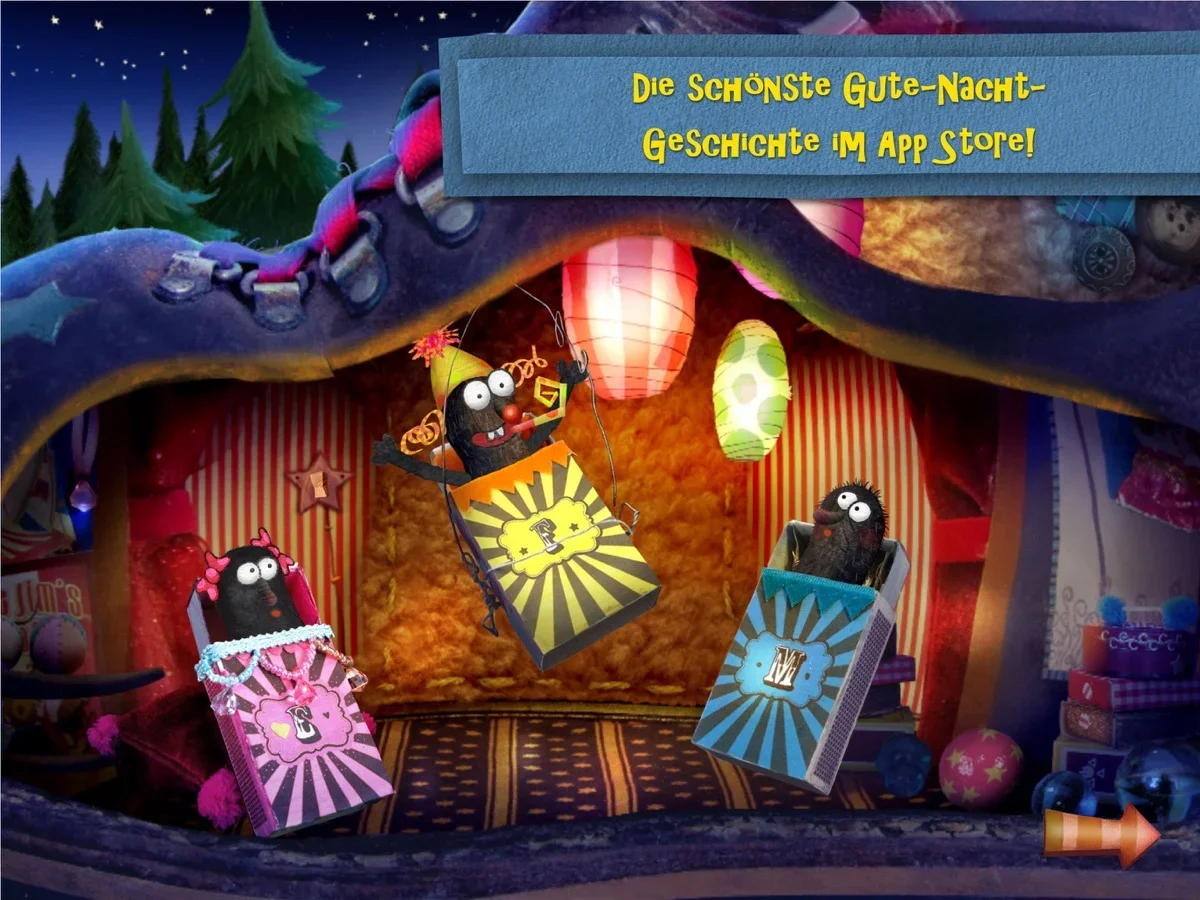 Schlaf Gut Zirkus – Einblick in die App 2