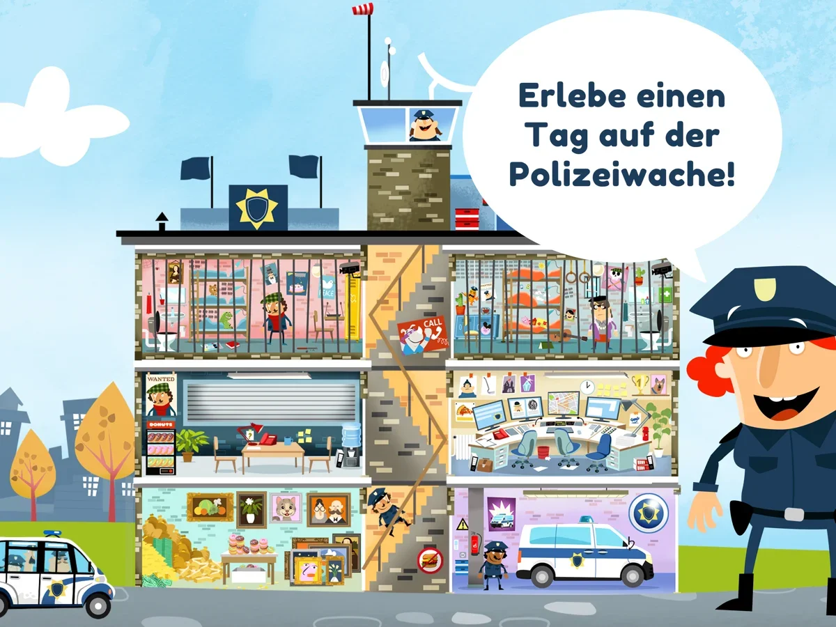 Kleine Polizei – Einblick in die App 1